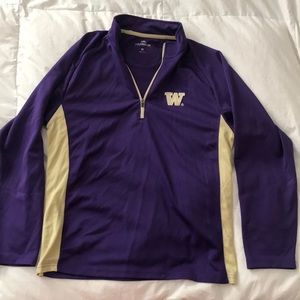 University of Washington Quarter Zip Jacket